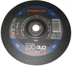 Disco da taglio Rhodius 230x3 FTK33